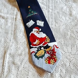 Santa Naughty or Nice Tie